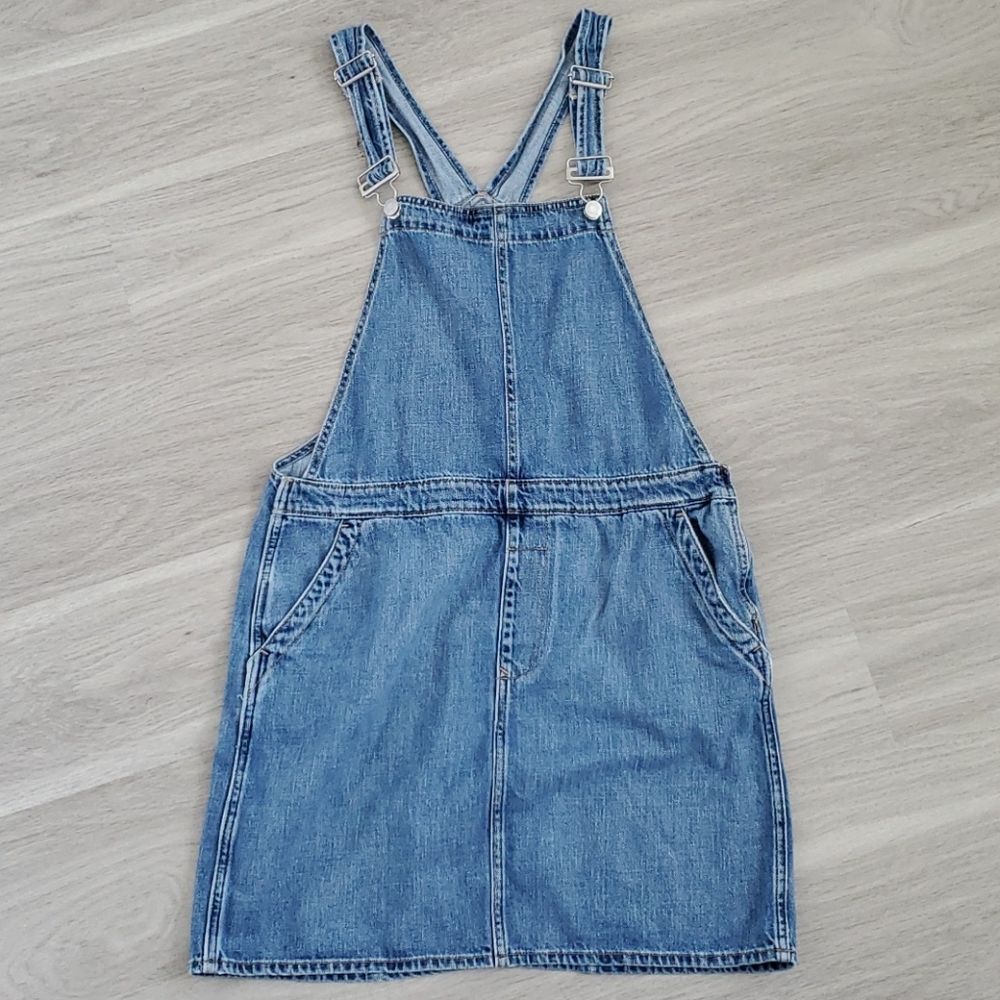 Gap Denim Overall Dress